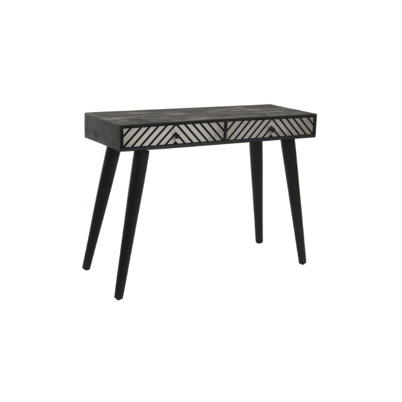 April Monochrome Console Table