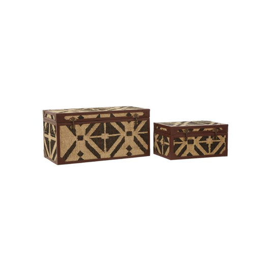 Aziza Storage Trunks - set of two