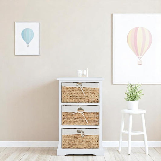 Bea 3 Seagrass Drawer Chest