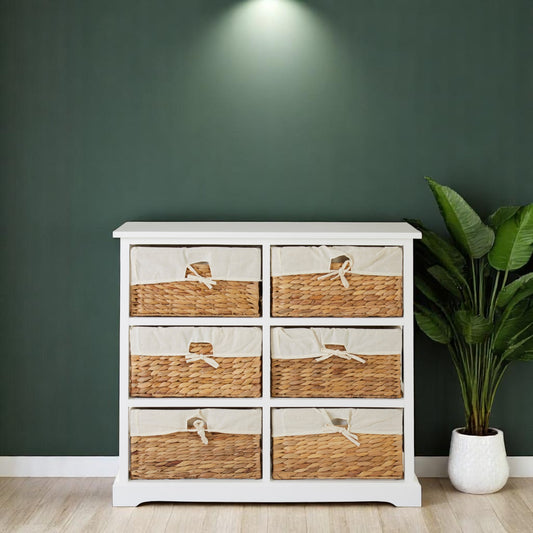 Bea 6 Seagrass Drawer Chest