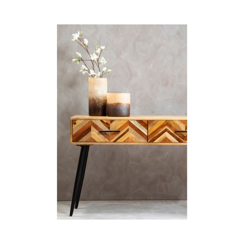 Clover Two Drawer Console Table