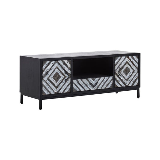 El Paso Black Frame Media Unit