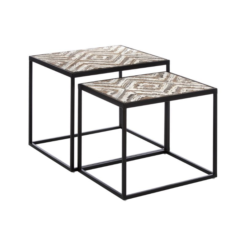El Paso Set of Two Side Tables