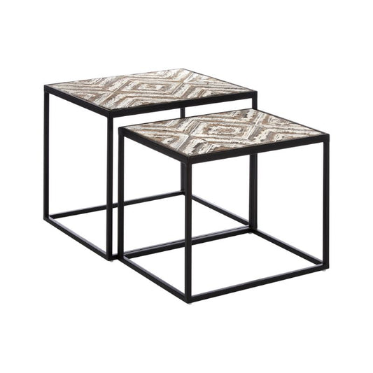 El Paso Set of Two Side Tables