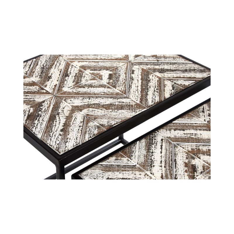 El Paso Set of Two Side Tables