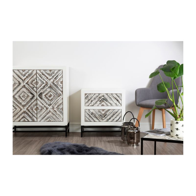 El Paso 2 Door Cabinet