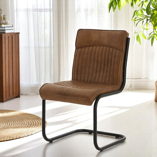 Fitz Leather Dining Chair