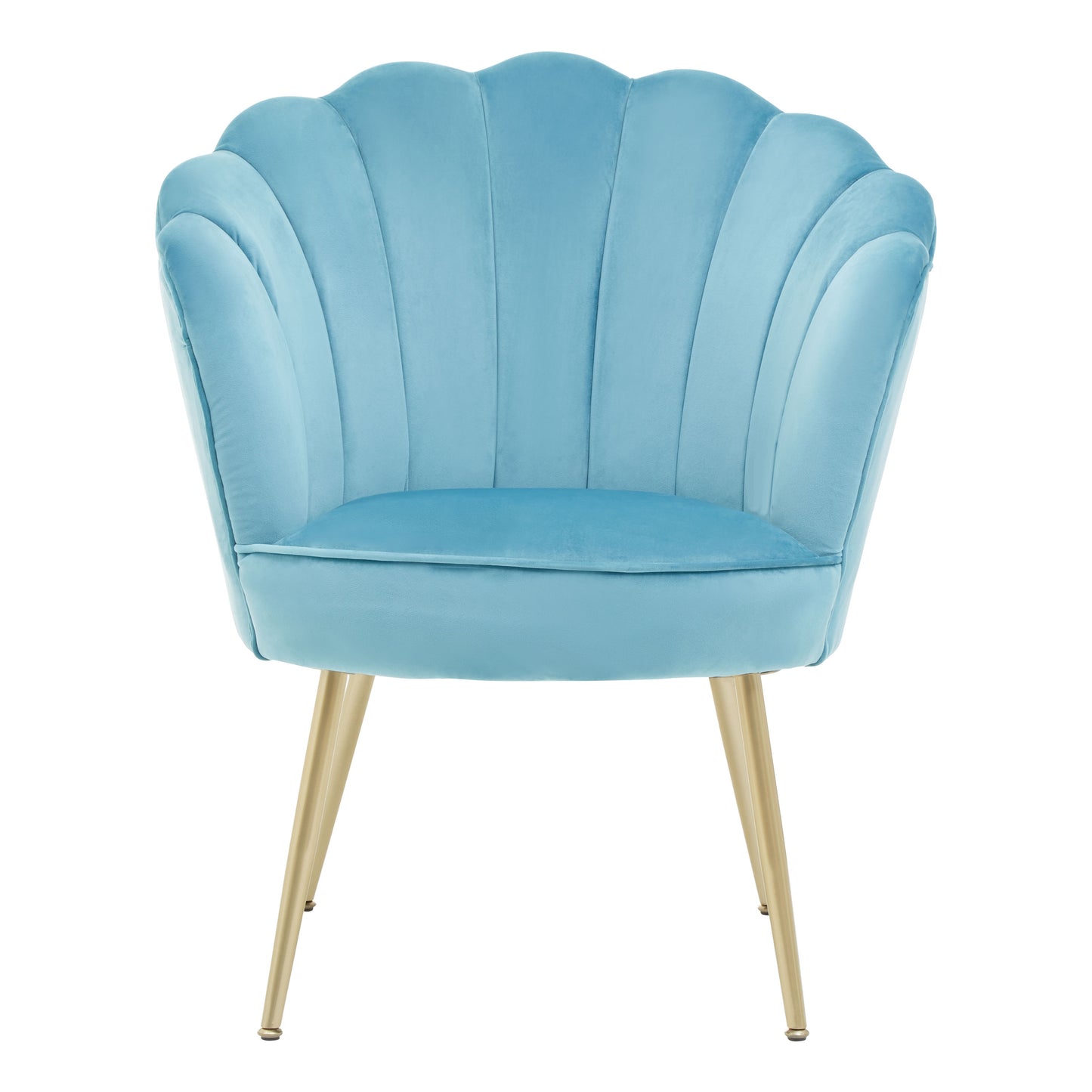 Freya Velvet Scalloped Chair