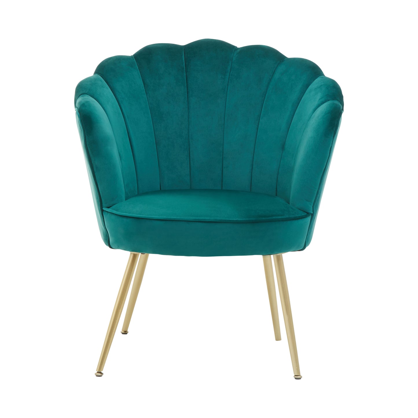 Freya Velvet Scalloped Chair