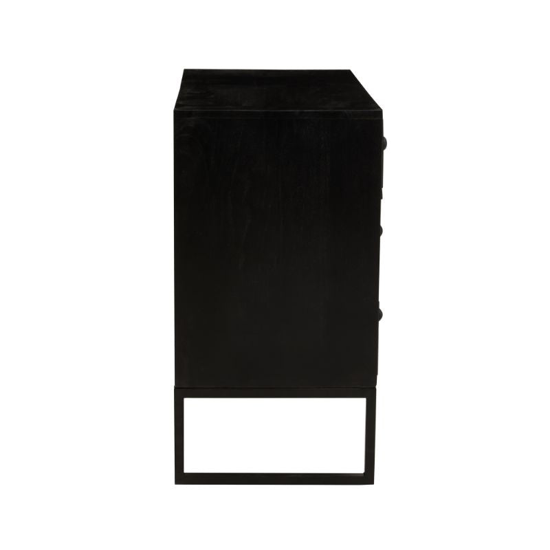 Gia Monochrome Three Drawer Chest