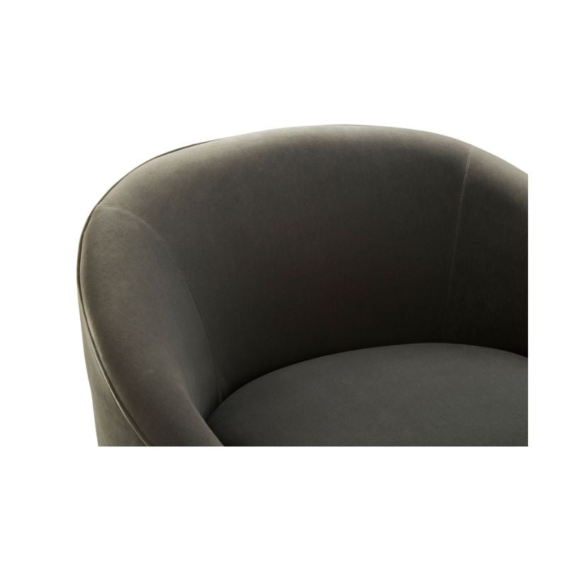 Isla Velvet Grey Armchair