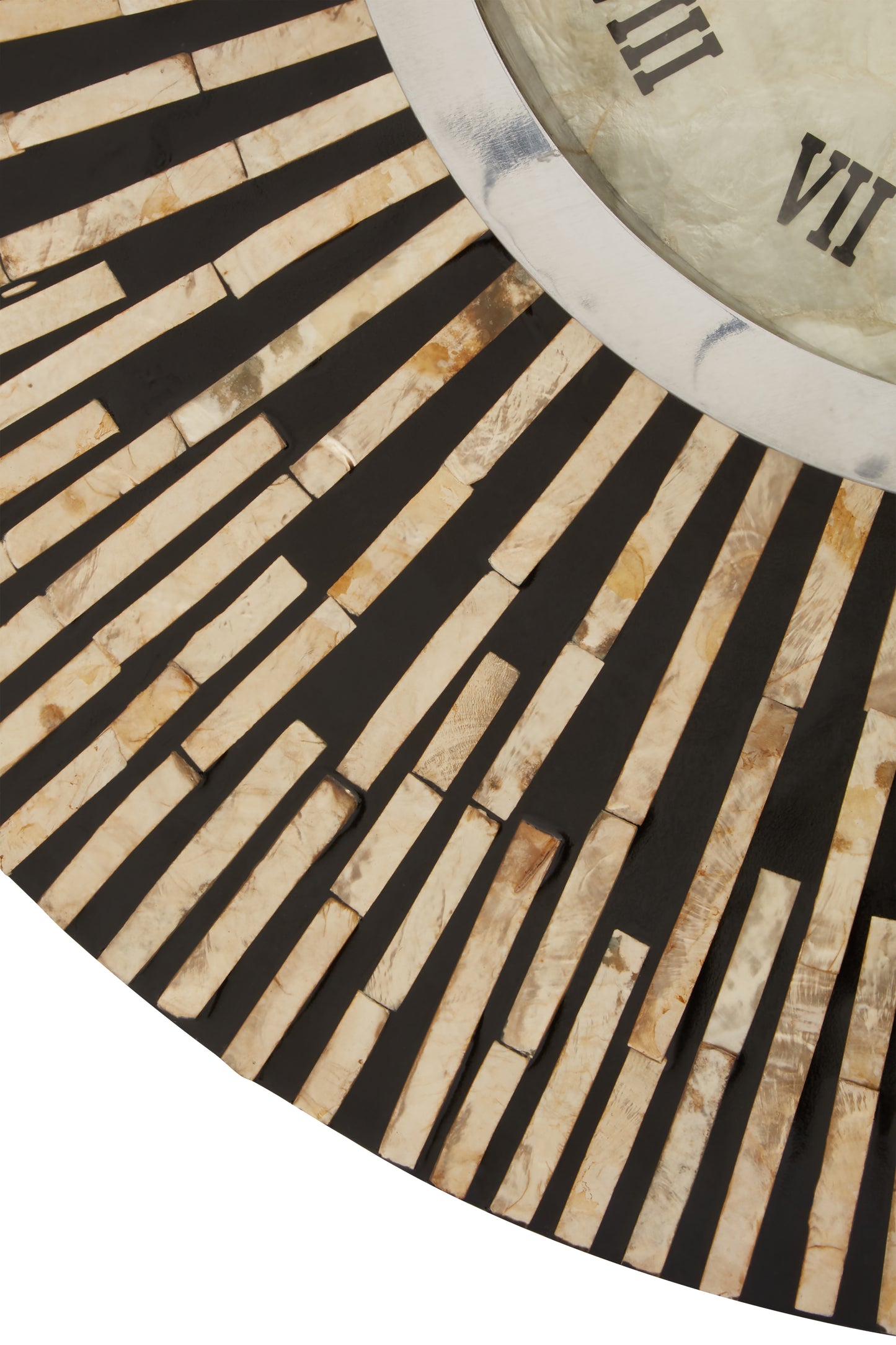 Jaxon Black and Gold Wall Clock