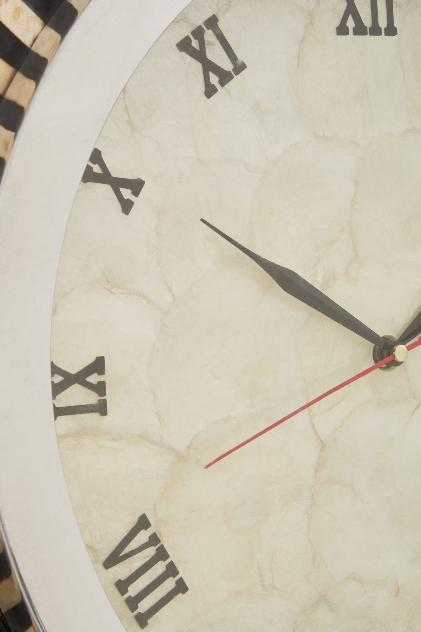 Jaxon Black and Gold Wall Clock