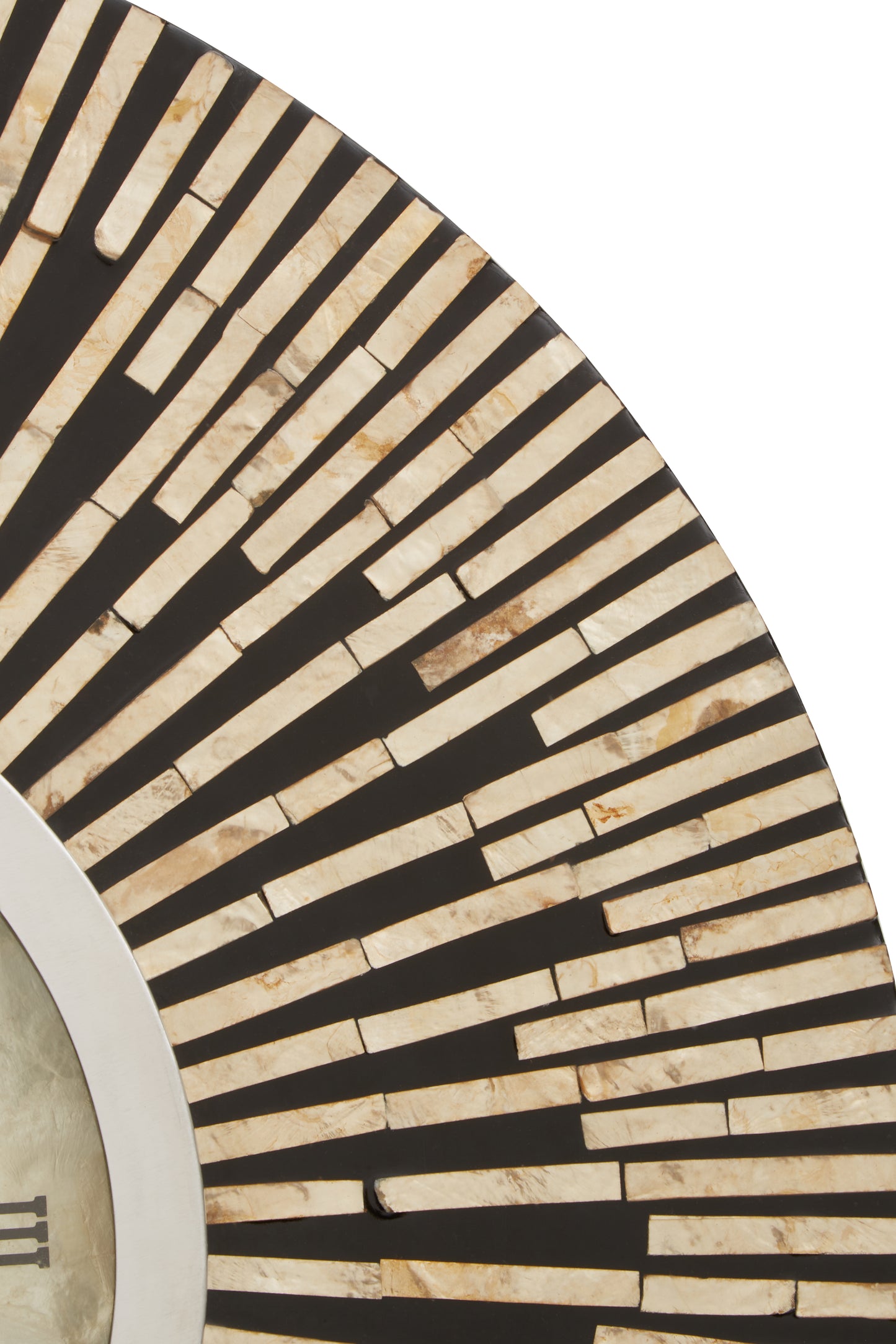 Jaxon Black and Gold Wall Clock