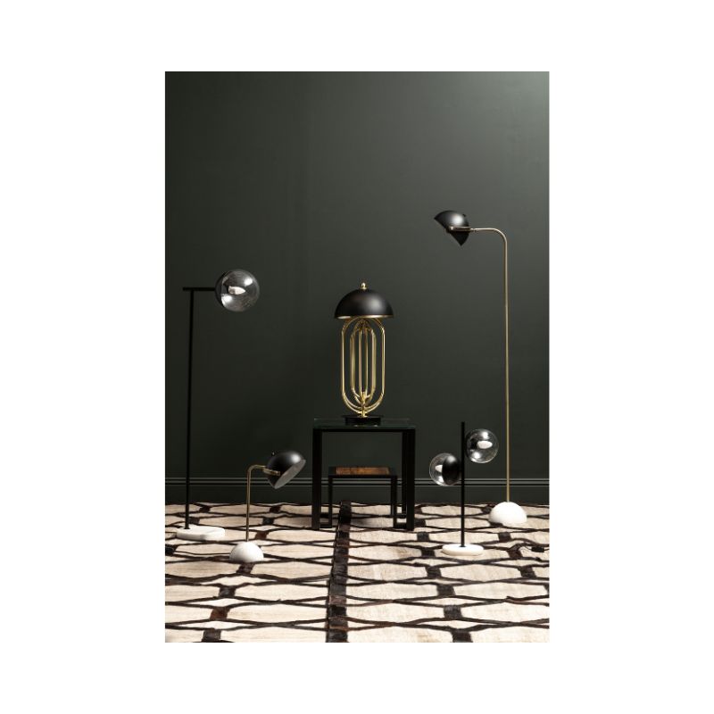 Lexicon Table Lamp With Black Shade