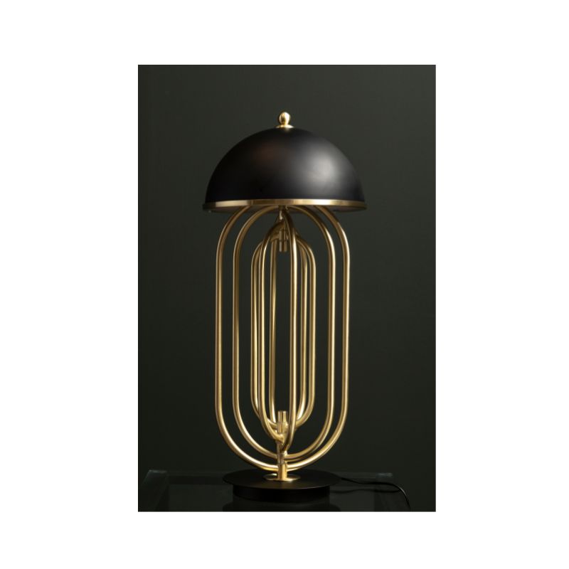 Lexicon Table Lamp With Black Shade