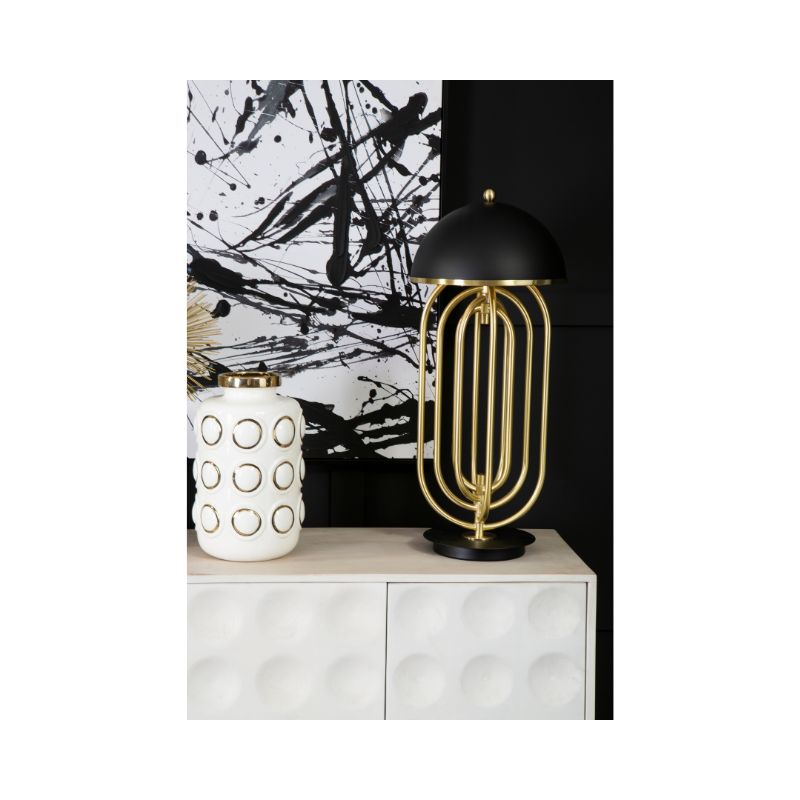 Lexicon Table Lamp With Black Shade