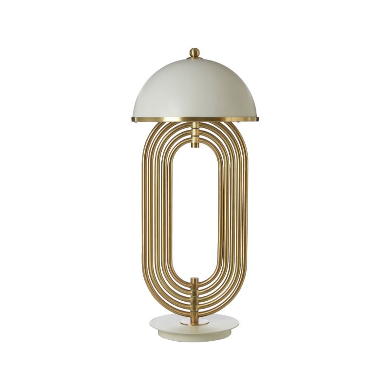 Lexicon Table Lamp With White Shade