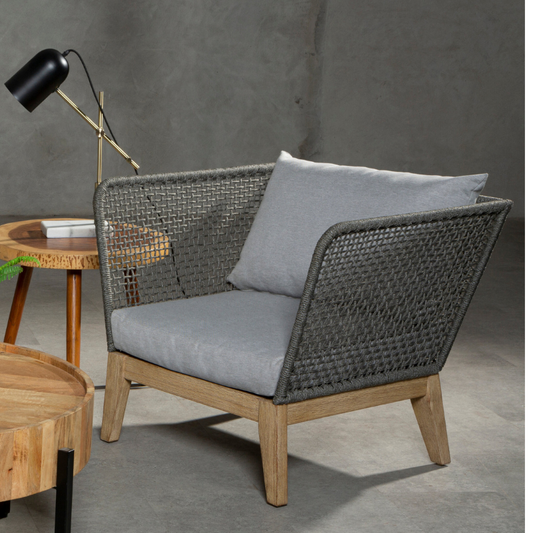 Merced Grey Armchair
