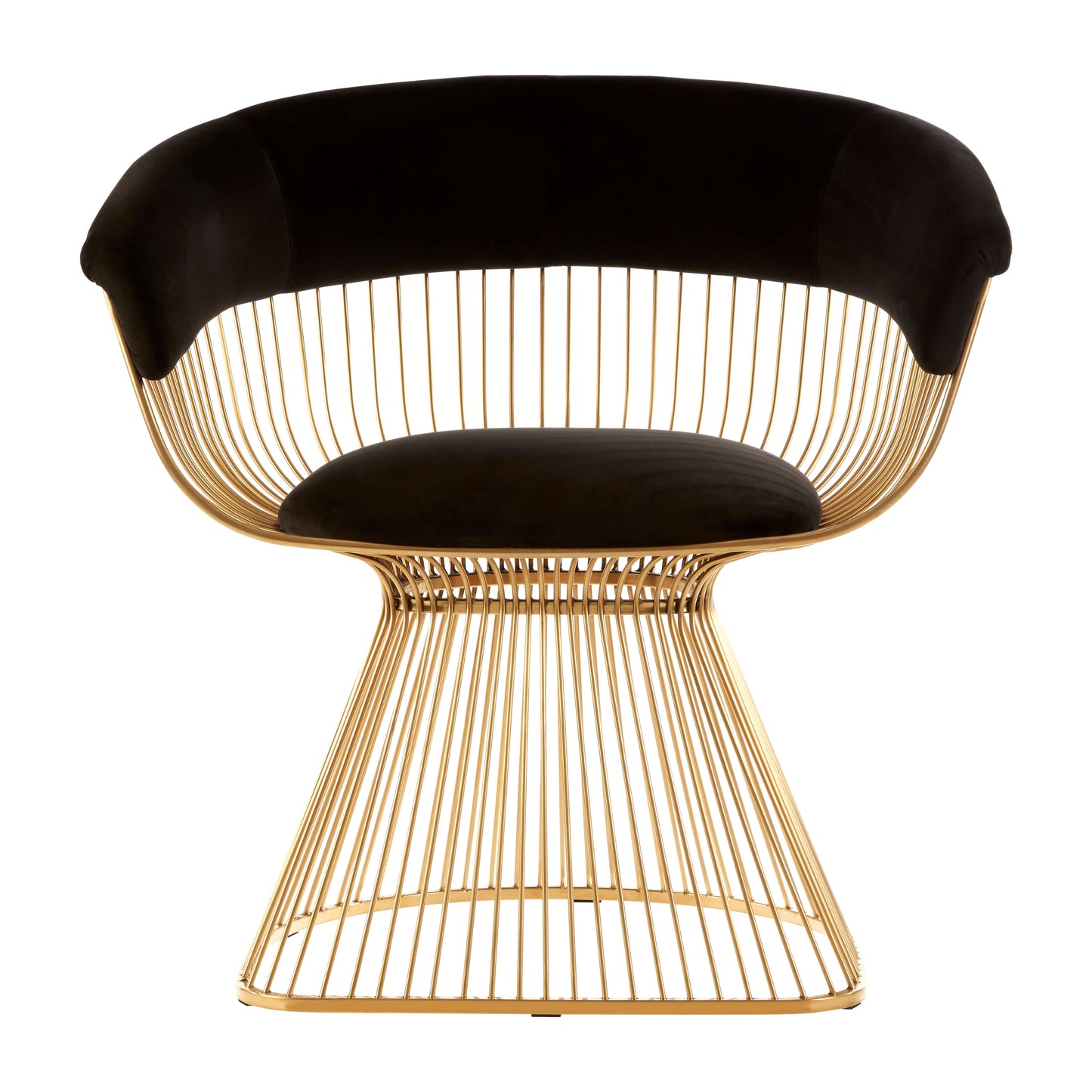 Naomi Black and Gold Chair