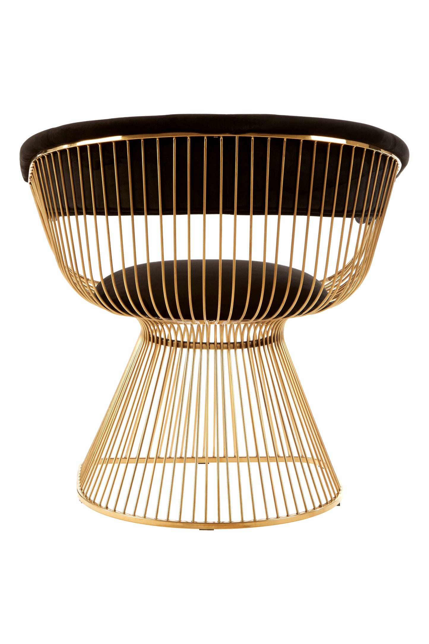 Naomi Black and Gold Chair