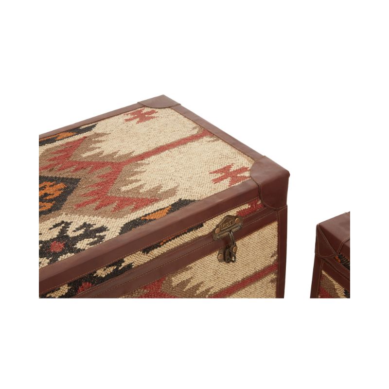 Zahria Storage Trunks - set of two