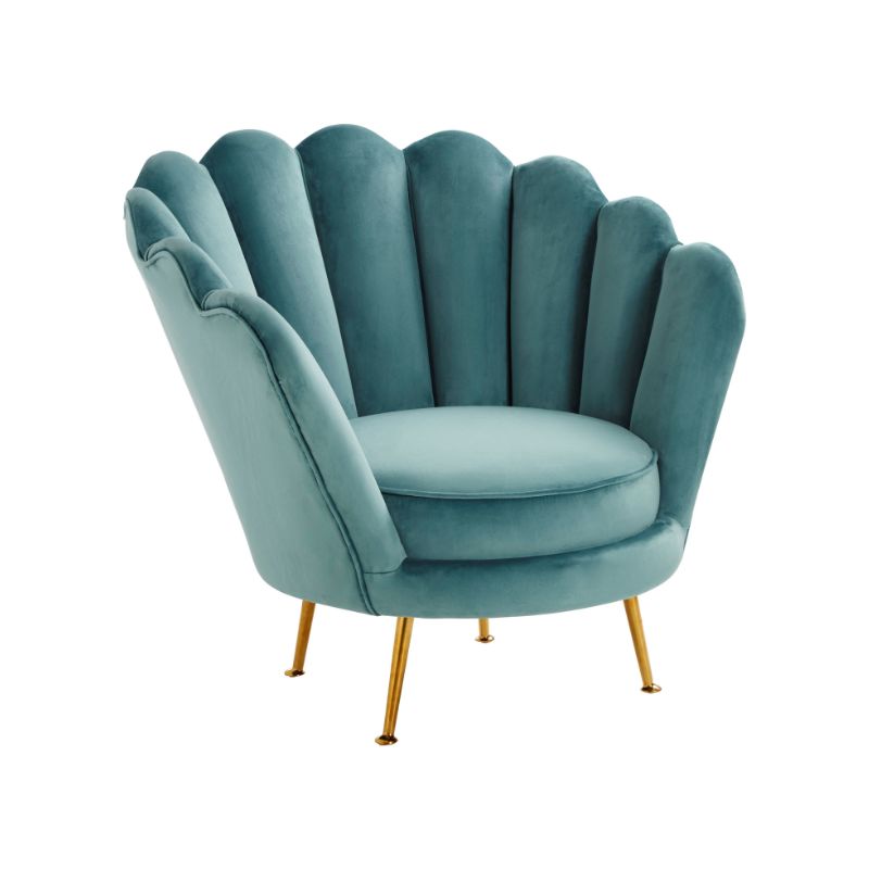 Amelian Scalloped Armchair