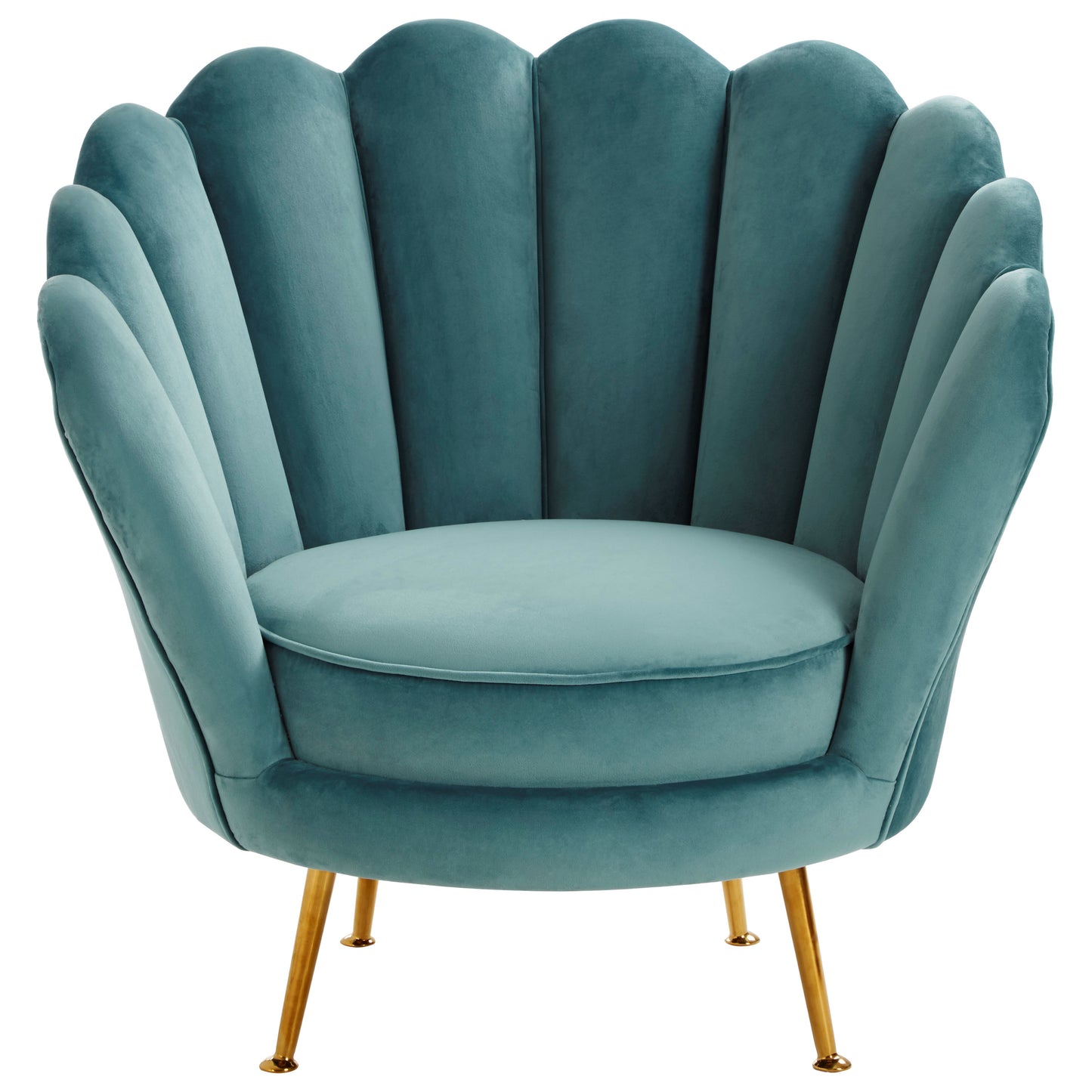 Amelian Scalloped Armchair