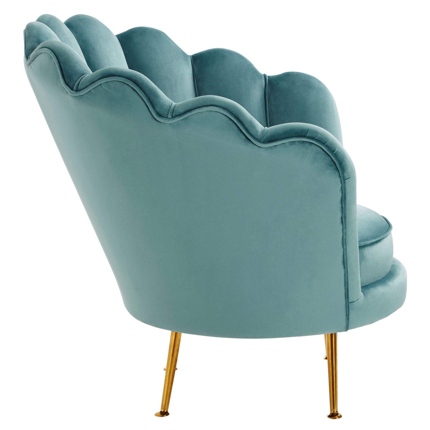 Amelian Scalloped Armchair