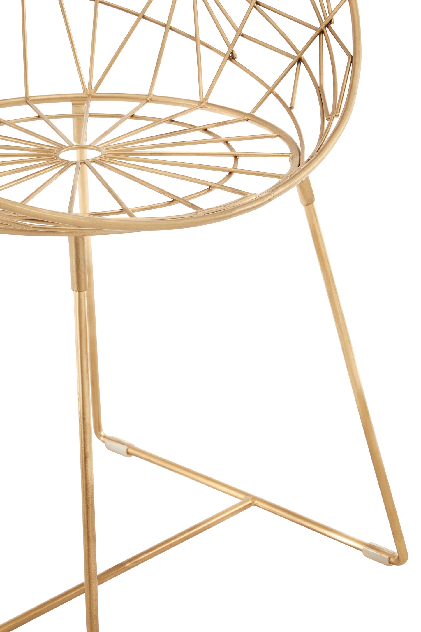 Asteroid Accent Chair in Gold