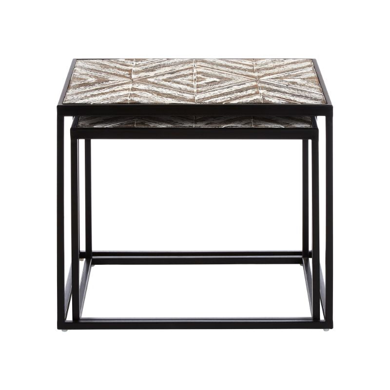 El Paso Set of Two Side Tables