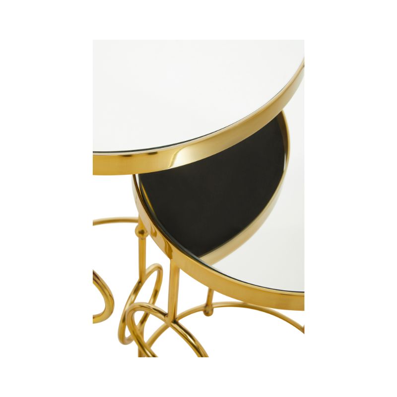 Hollywood Side Tables- Set of Two