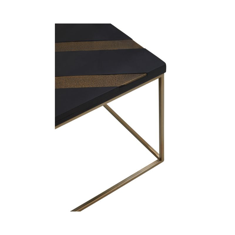 Isabella Black and Gold Coffee Table