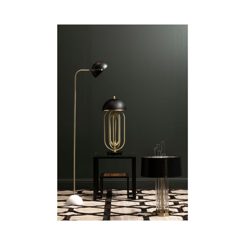 Lexicon Table Lamp With Black Shade