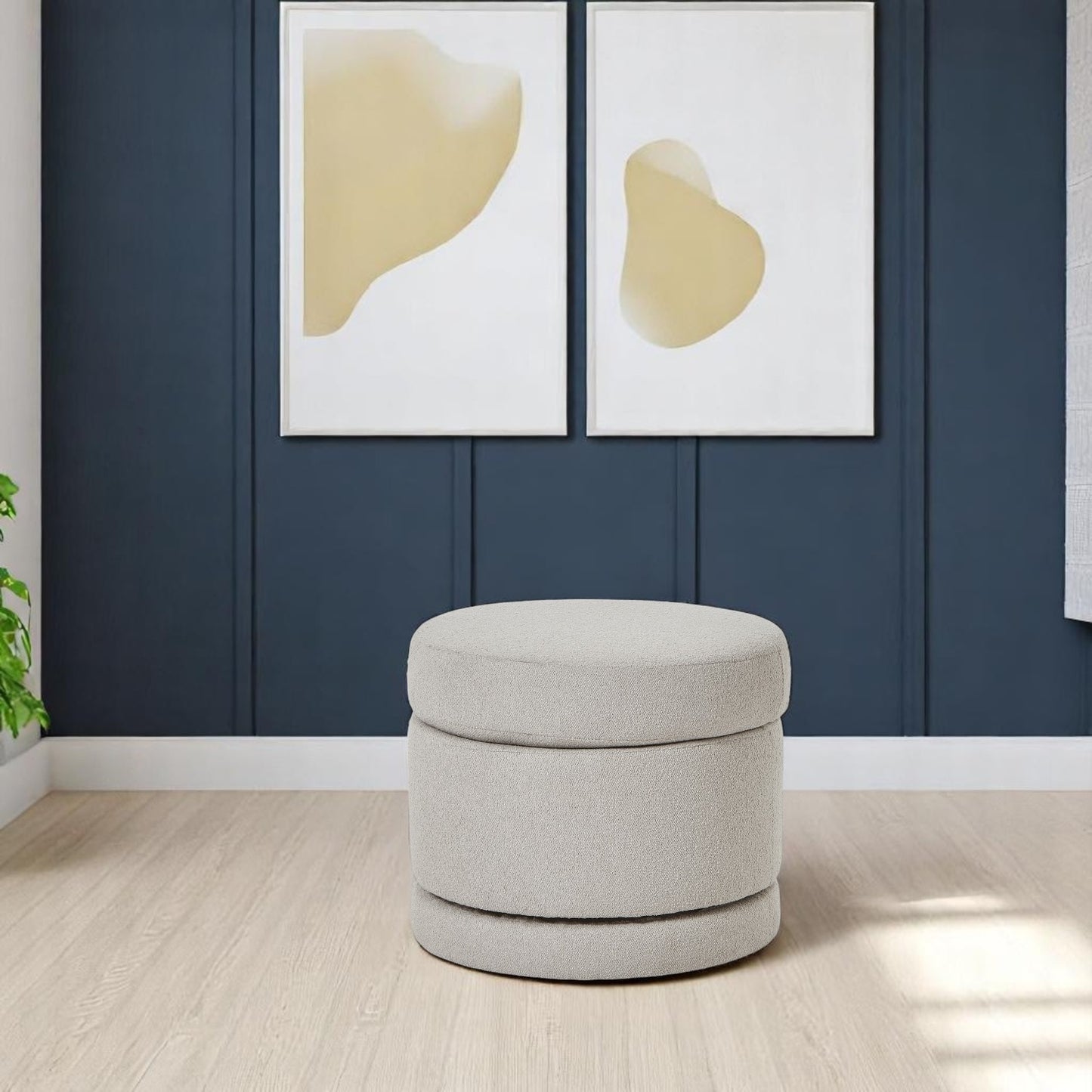 Lloyd Swivel Ottoman