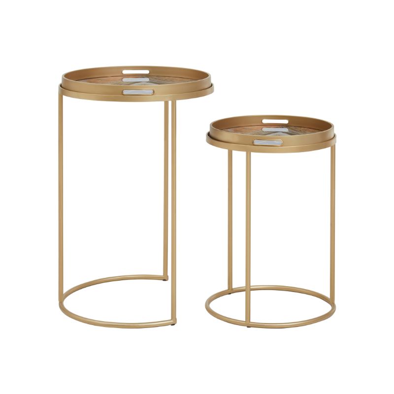 Meredith Gold Nesting Tables
