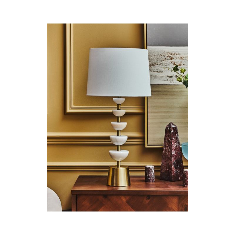 Ocean Table Lamp White