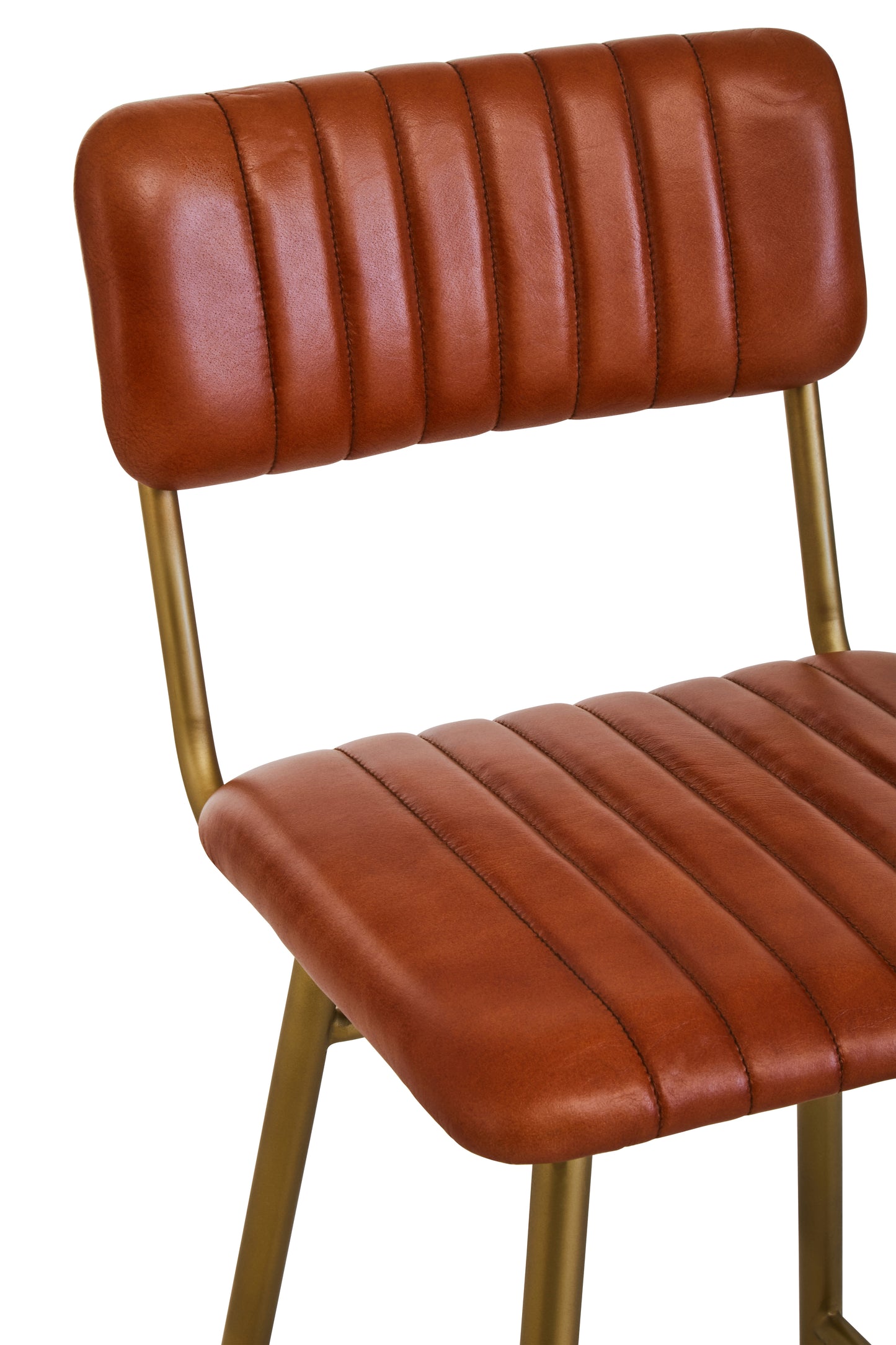 Paloma Leather Bar Chair