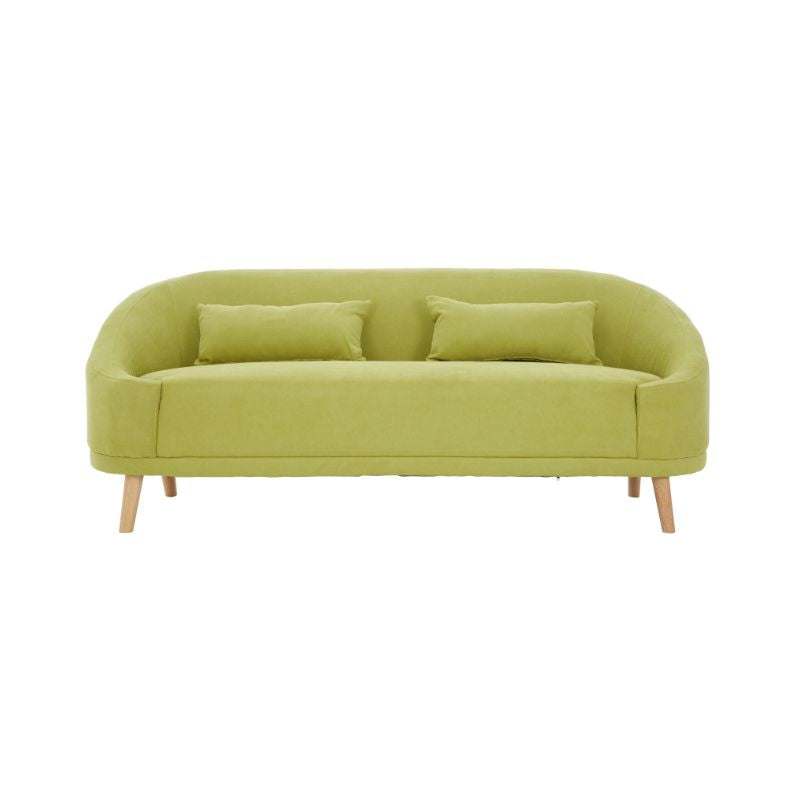 Sadie Green Linen Sofa