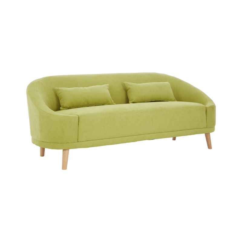 Sadie Green Linen Sofa