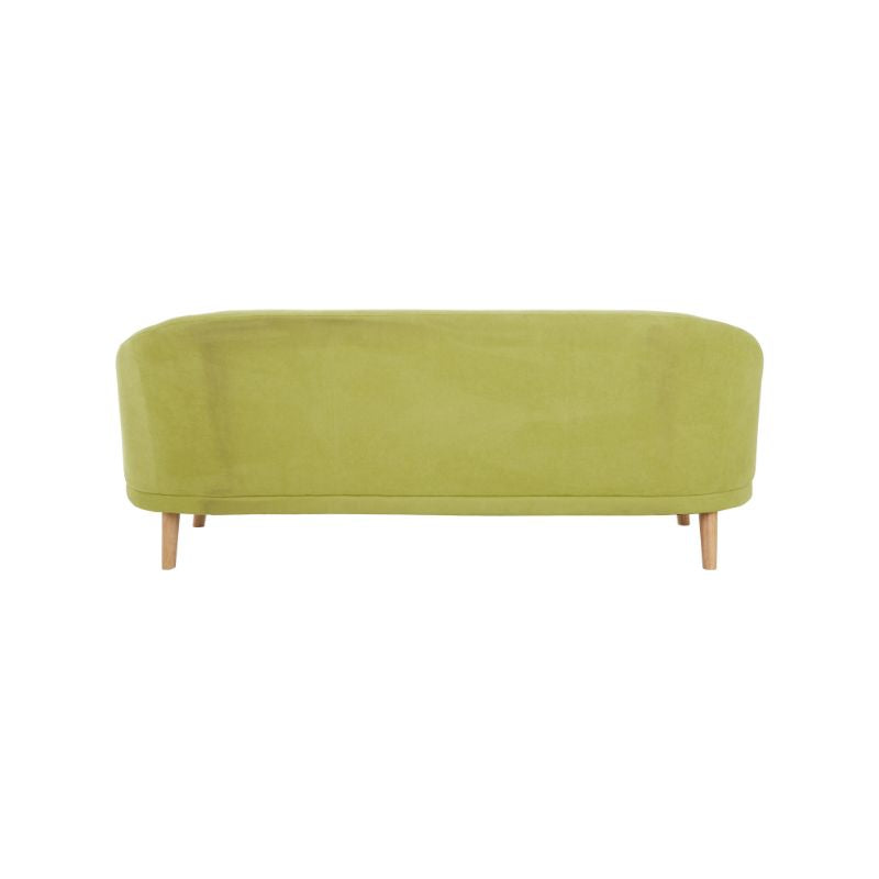 Sadie Green Linen Sofa