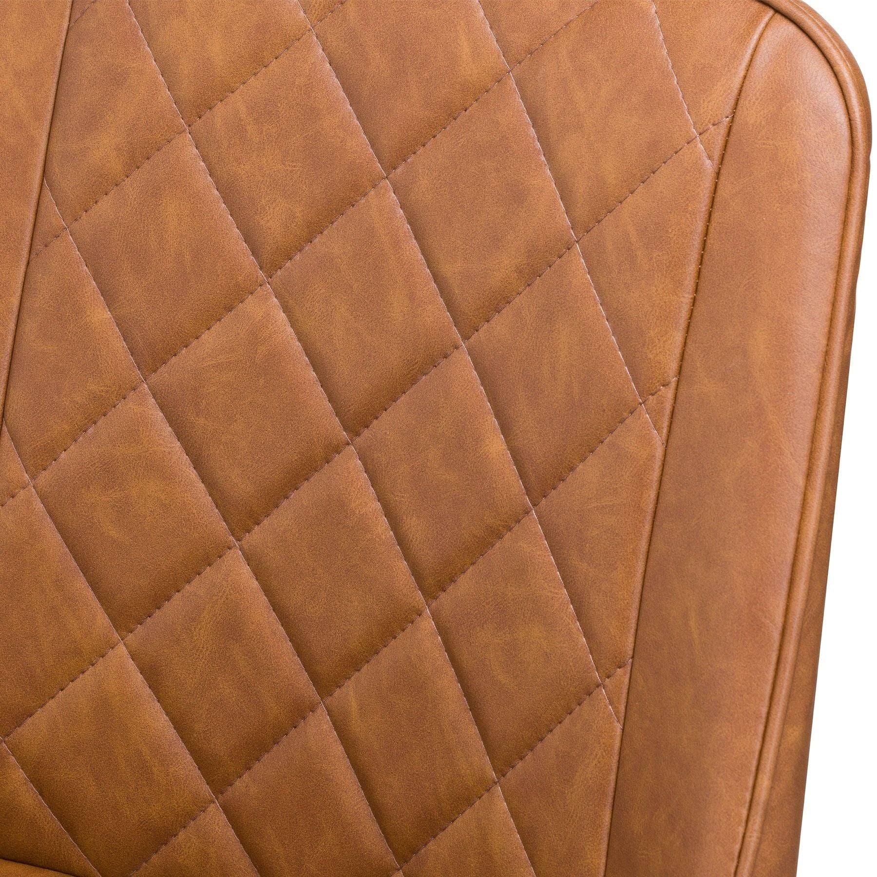 York Tan Leather Chair