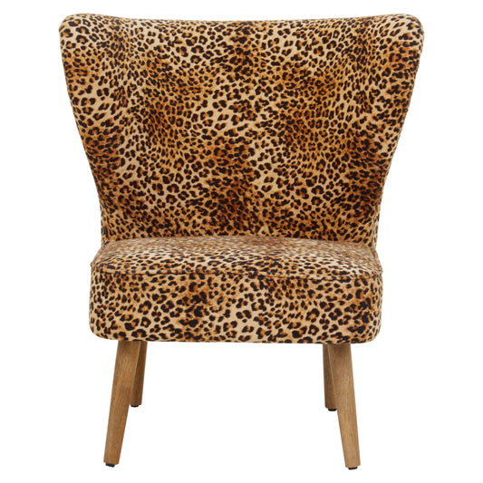 Zoey Leopard Armchair